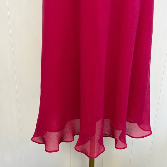 NWT Ann Taylor 100%‎ Silk Fit and Flare Dress Size 6 Knee Length Feminine Fairy - Picture 5 of 10